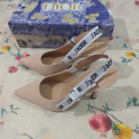 Dior Nude Pink Pumps - Picture 2 of 6